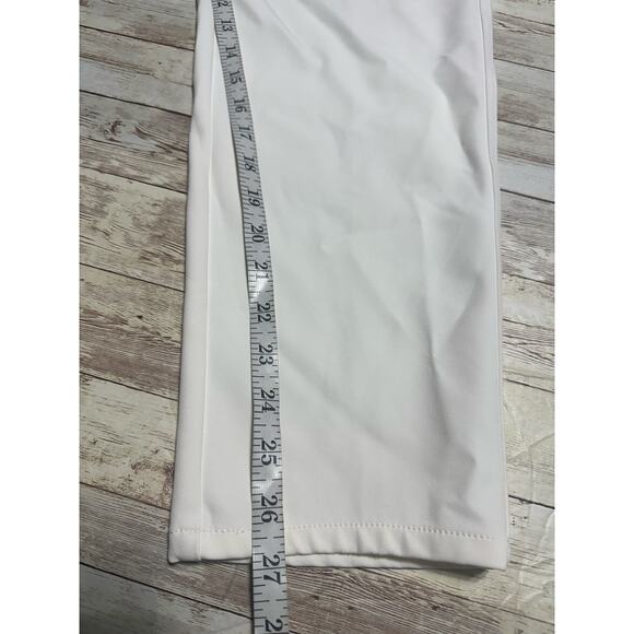 Lafayette 148 New York Mercer Skinny Stretch Pants Plus Size 16 Winter White - Picture 6 of 8